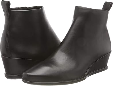 Amazon.co.jp: ECCO Women's Shape 45 Wedge Ankle Boot, Black
