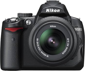 Amazon.com : Nikon D5000 DSLR Camera with 18-55mm f/3.5-5.6G VR