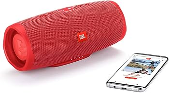 Amazon.com: JBL Charge 4 - 防水可攜式藍牙喇叭- 紅色: 電子
