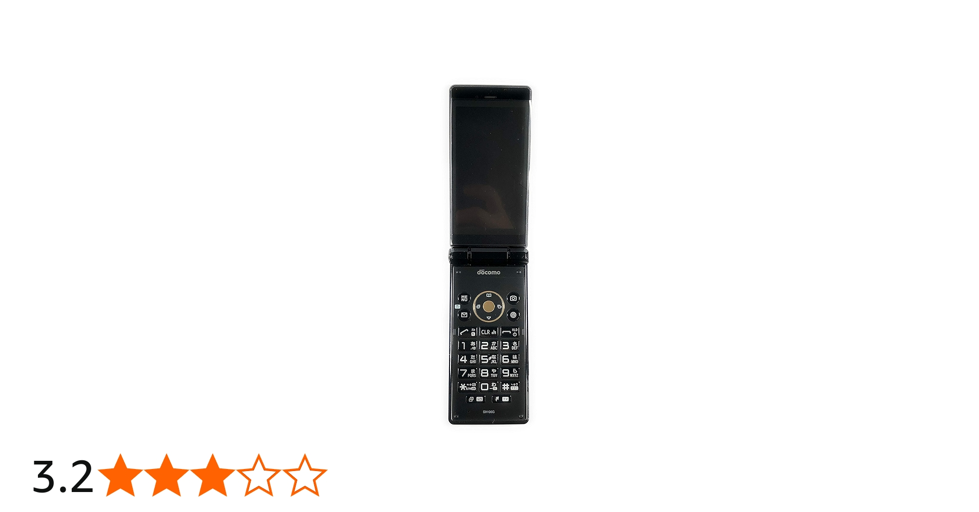 Amazon | docomo AQUOS SH-06G [BLACK] 携帯電話 ガラホ | 携帯電話