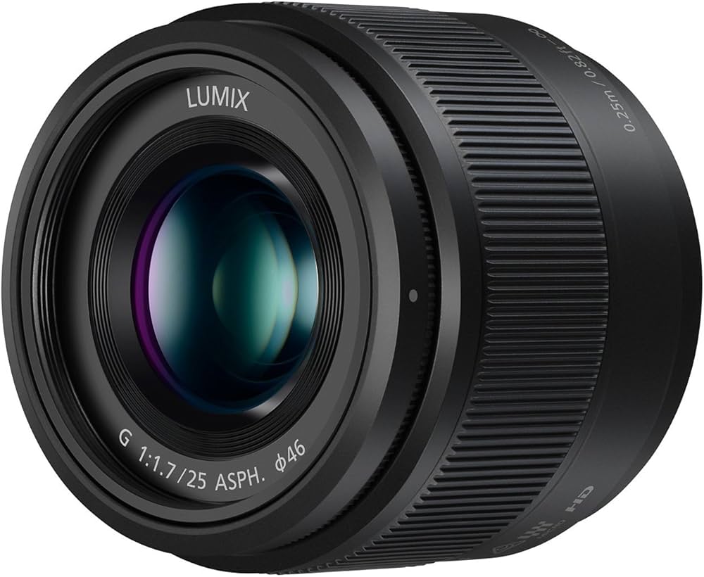 Amazon.co.jp: Panasonic Lumix 25mm F1.7 | H-H025E-K プライムレンズ