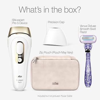 Amazon.com: Braun IPL, Silk·Expert Pro 5, IPL Hair Removal for