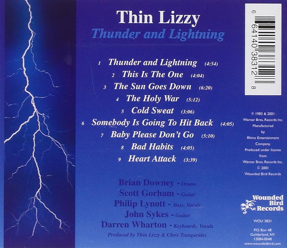 THIN LIZZY - Thunder & Lightning - Amazon.com Music