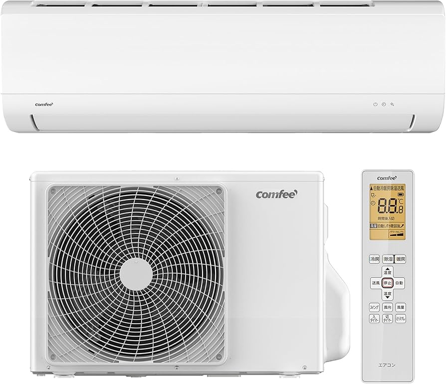 Amazon | [2024年モデル] COMFEE' エアコン 6畳 2.2kw 大風量快適