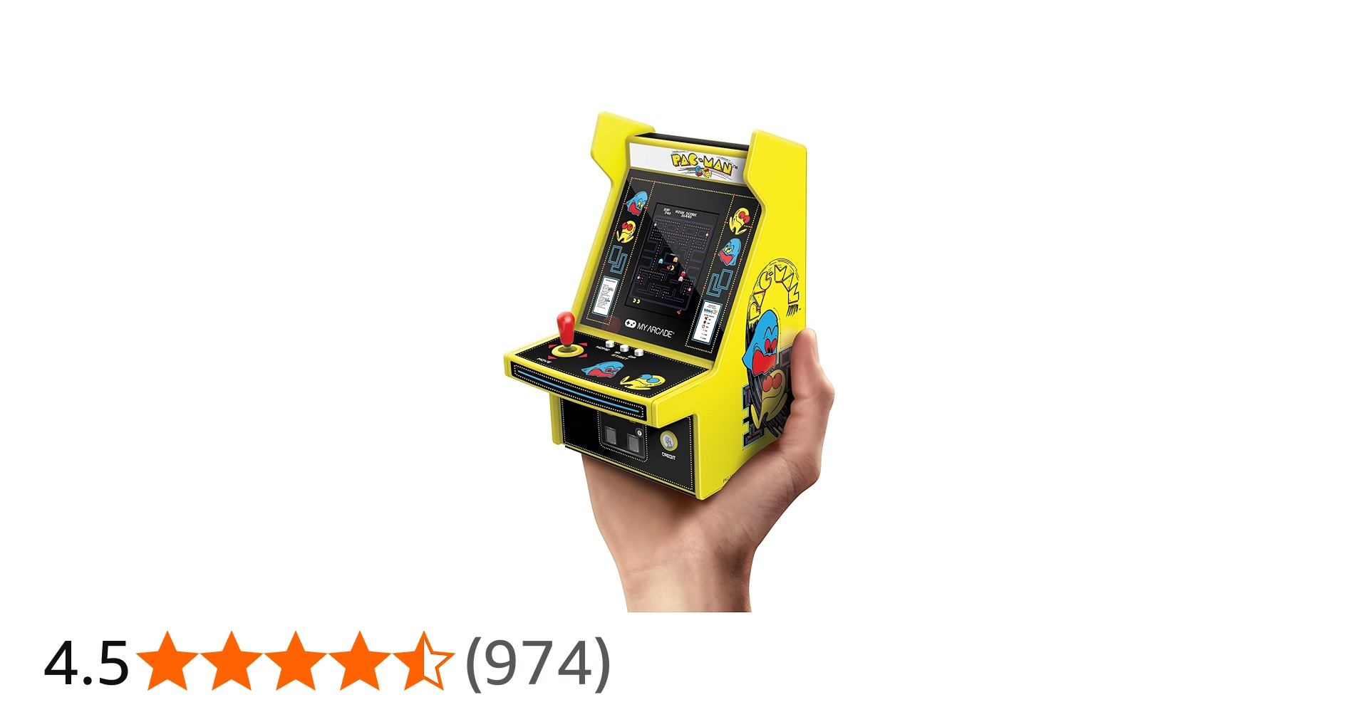 Amazon.co.jp: My Arcade Pac-Man 6.75インチ ミニアーケードゲーム機
