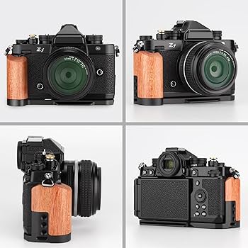 Amazon | Leftfoto Z f 木製ハンドグリップLブラケット Nikon ZFカメラ
