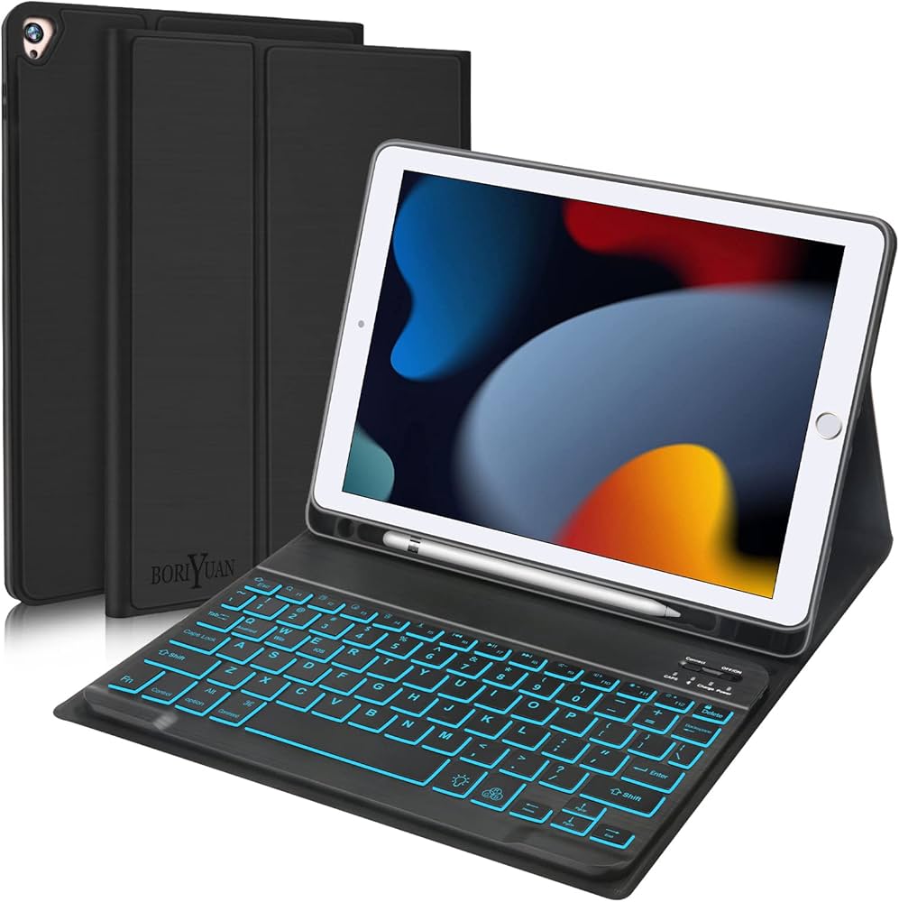 Amazon.co.jp: [2024年最新型] 7色バックライト iPad 第9世代