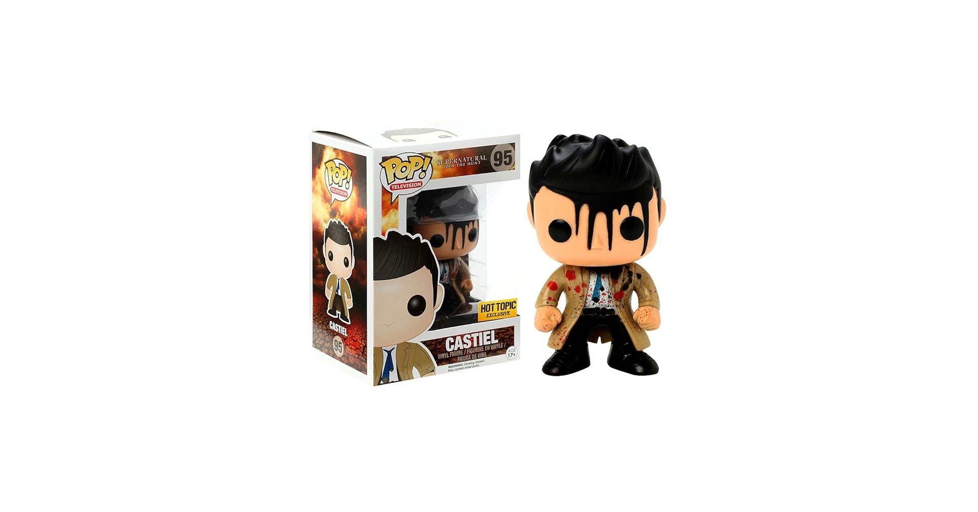 Amazon.com: Funko Pop Supernatural: Leviathan Castiel Collectible