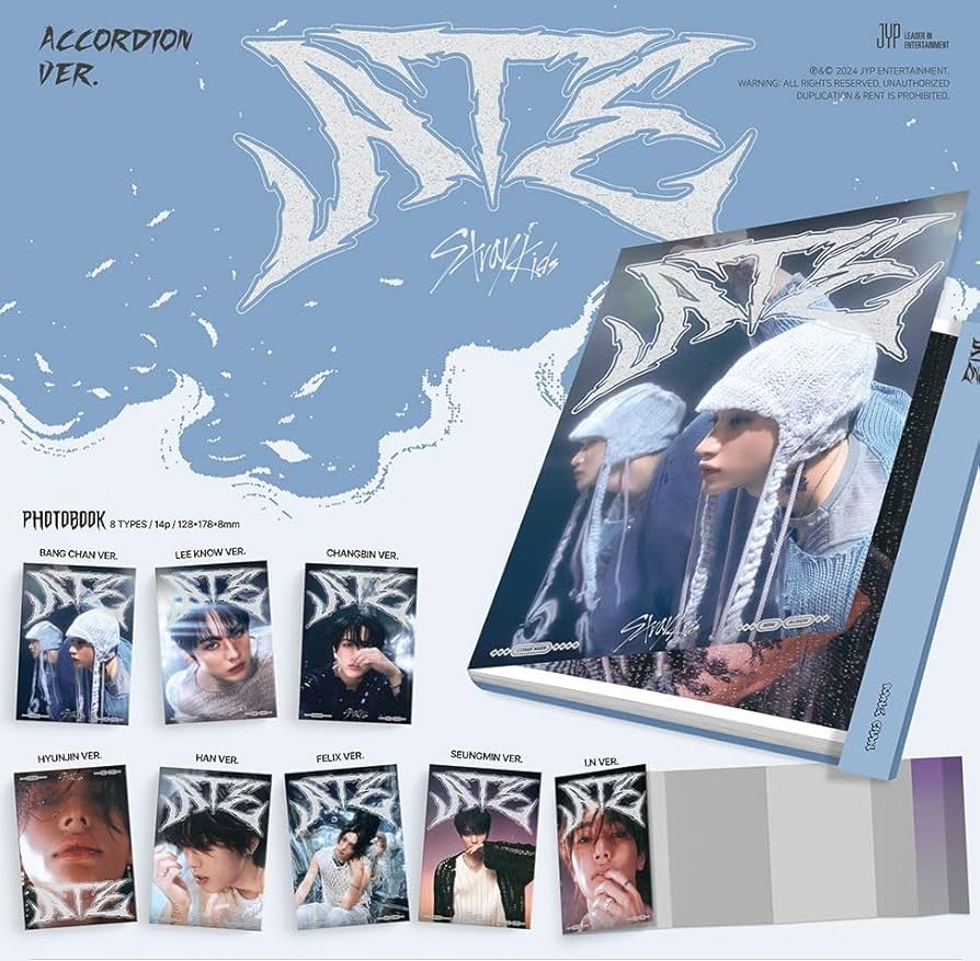 Amazon.com: Stray kids ATE 9th Mini Album ACCORDION Ver (ACCORDION
