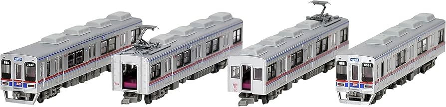Amazon | 鉄道コレクション 鉄コレ 京成電鉄 3500形 更新車 3532編成 4