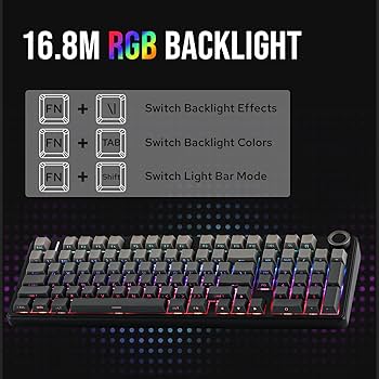 Amazon | MechLands AULA F99 PRO 96% メカニカルキーボード BT5.0/USB