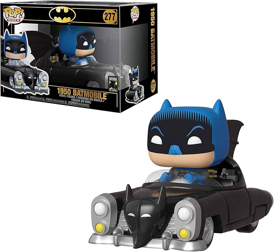 Amazon.com: Funko Pop! Rides: Batman 80th - 1950 Batmobile : Toys