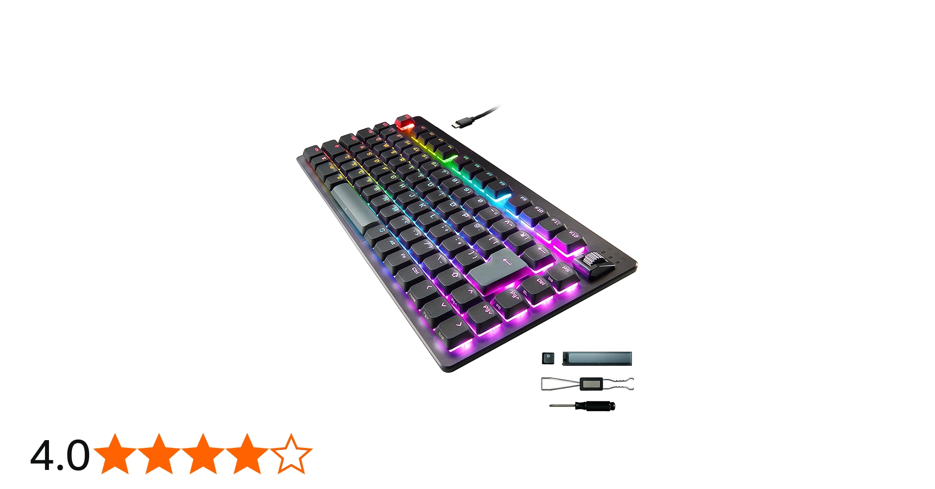 Amazon | エレコム ラピッドトリガー ゲーミングキーボード V custom