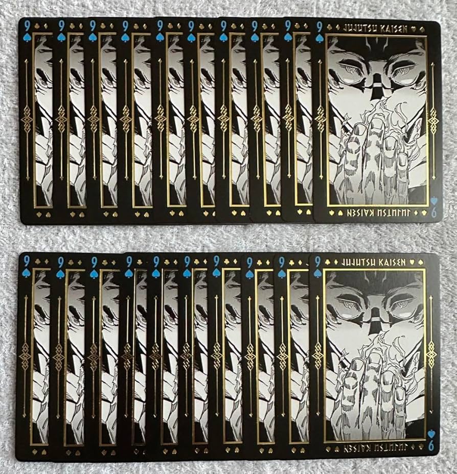 Amazon.co.jp: 呪術廻戦 箔押しトランプ 宿儺 各20枚 : おもちゃ