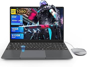 Amazon.com: 15.6 inch Laptop, Quad-Core N95 Processor FHD Laptop