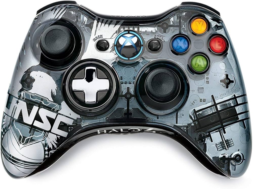 Amazon.com: Xbox 360 Halo 4 Limited Edition Wireless Controller