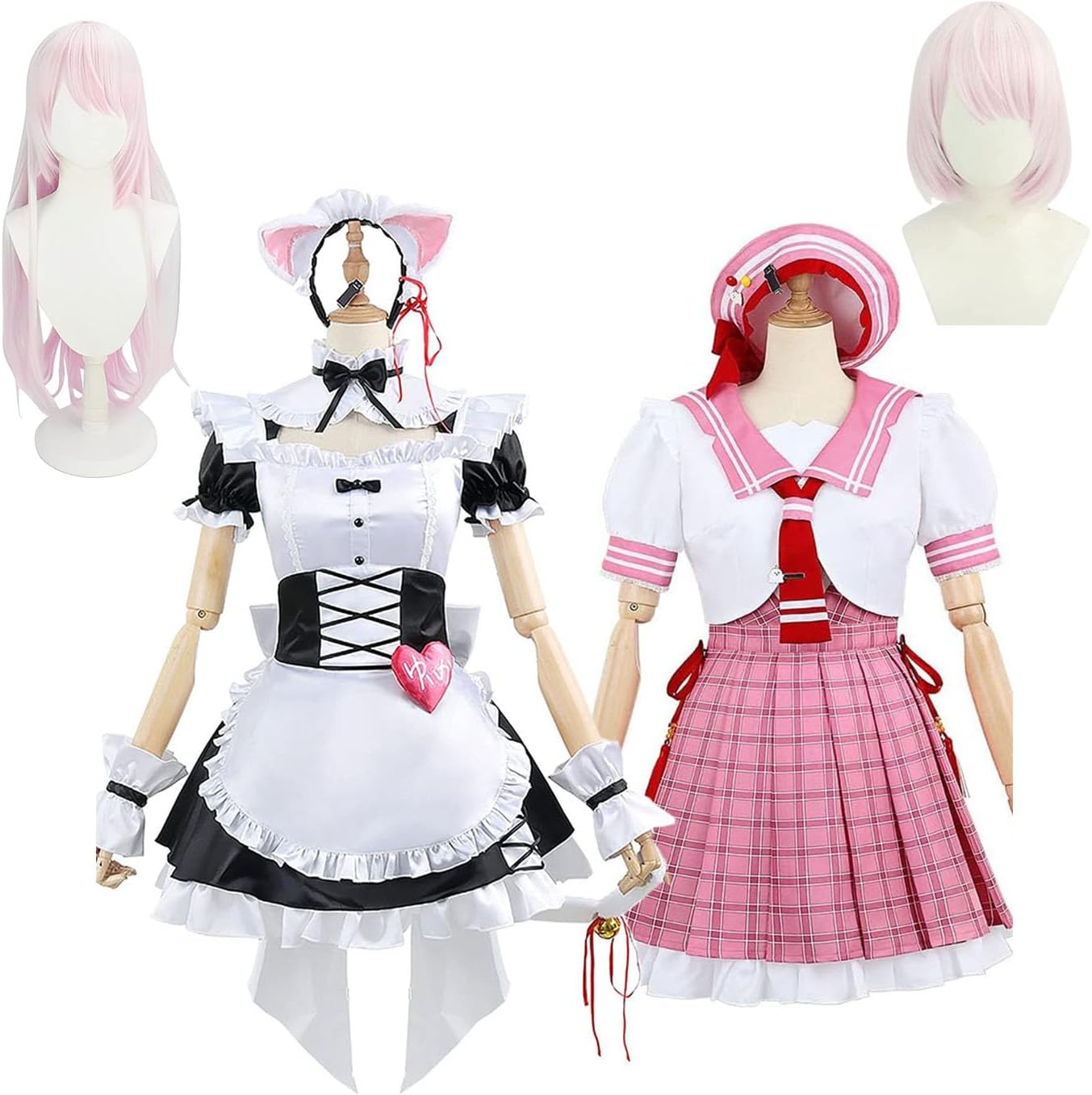 Amazon.co.jp: [CSPY]コスプレ衣装 椎名唯華 制服 メイド服 しいなゆい