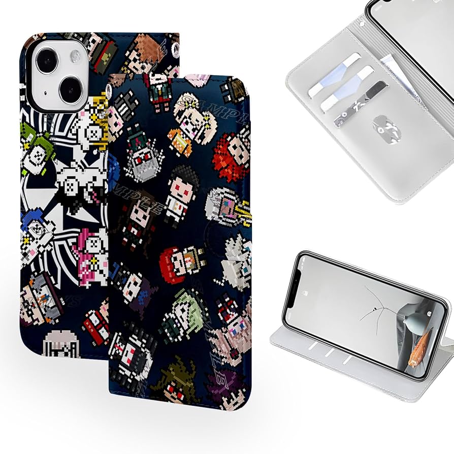 Amazon.co.jp: ダンガンロンパ スマホ ケース iphone16ケース 手帳 型