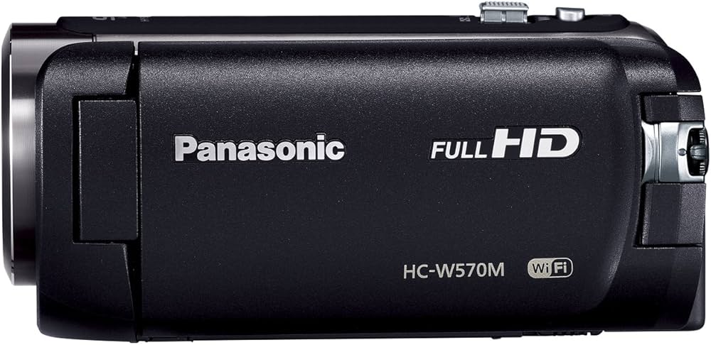 Amazon.co.jp: パナソニック HDビデオカメラ W570M ワイプ撮り 90倍