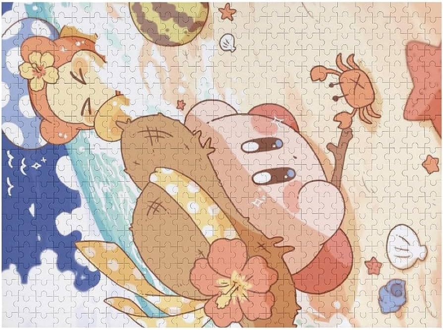 Amazon.co.jp: 星のカービィ ジグソーパズル 500ピース 1000ピース木製