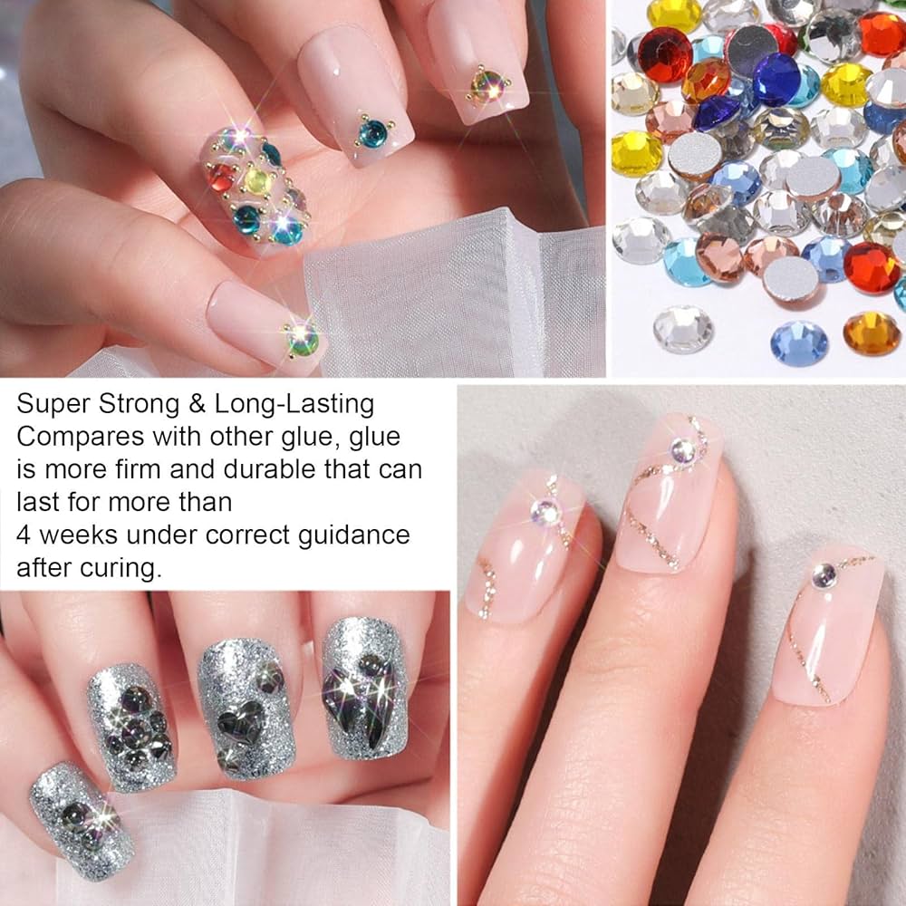 Amazon.co.jp: ネイルアートグルー | ワイプ不要、スーパー