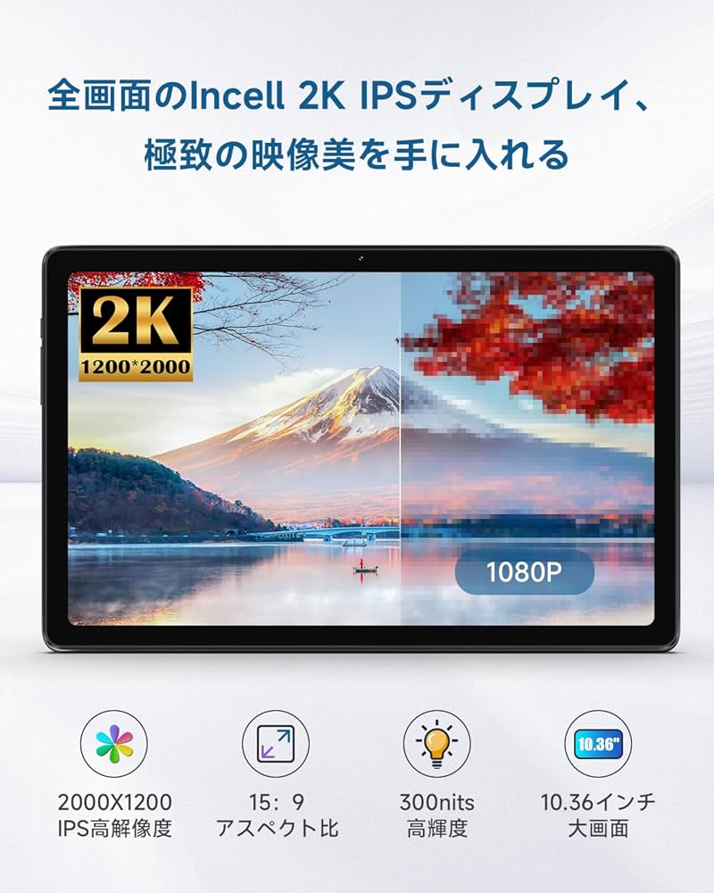 Amazon.co.jp: ALLDOCUBE iPlay 50 Pro Max 10.36インチタブレット