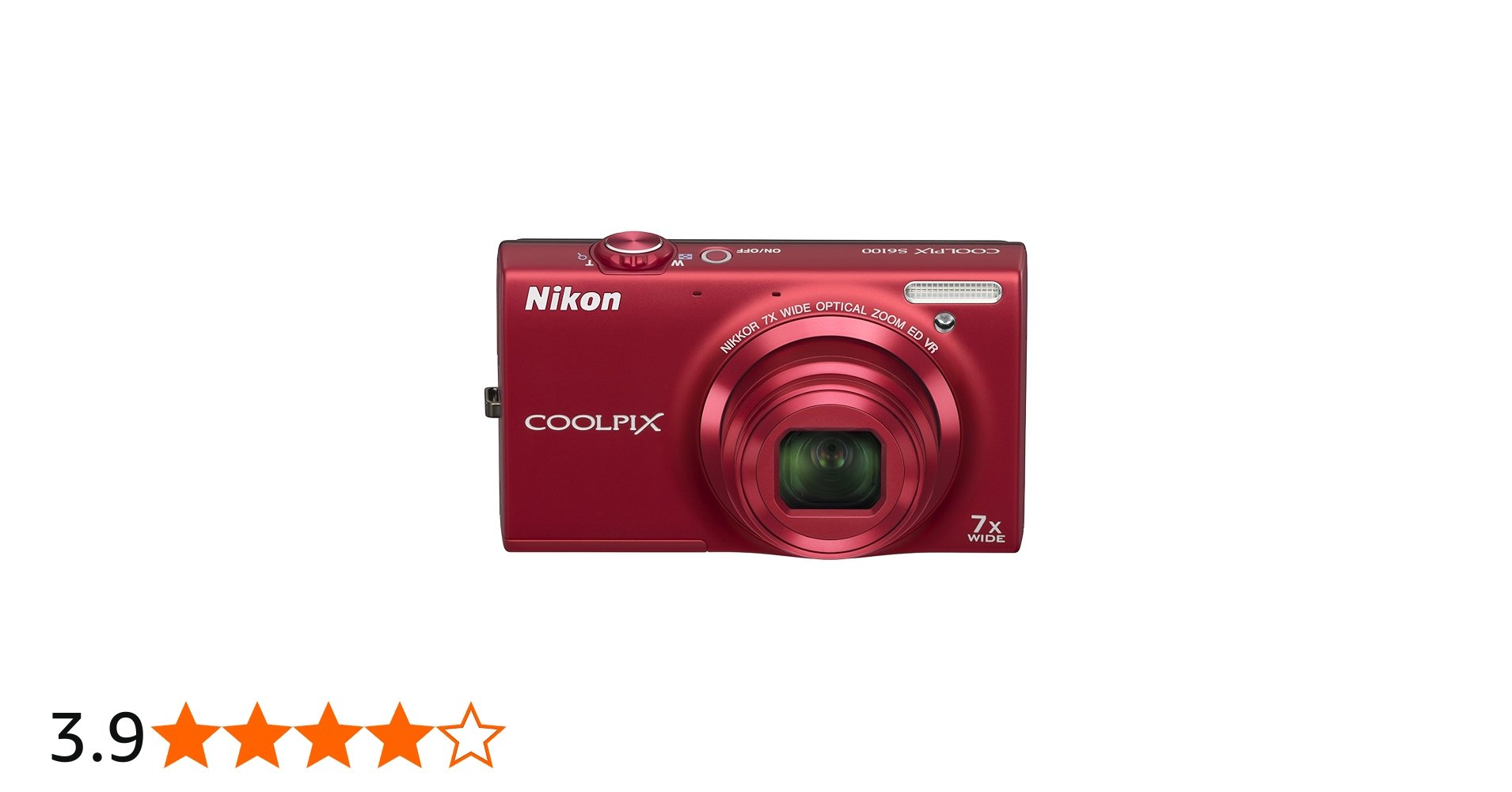 Amazon | NikonデジタルカメラCOOLPIX S6100 スーパーレッド S6100RD