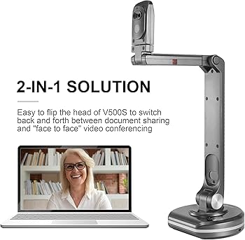 Amazon.com: JOYUSING V500S 8MP Document Camera for Teachers, USB