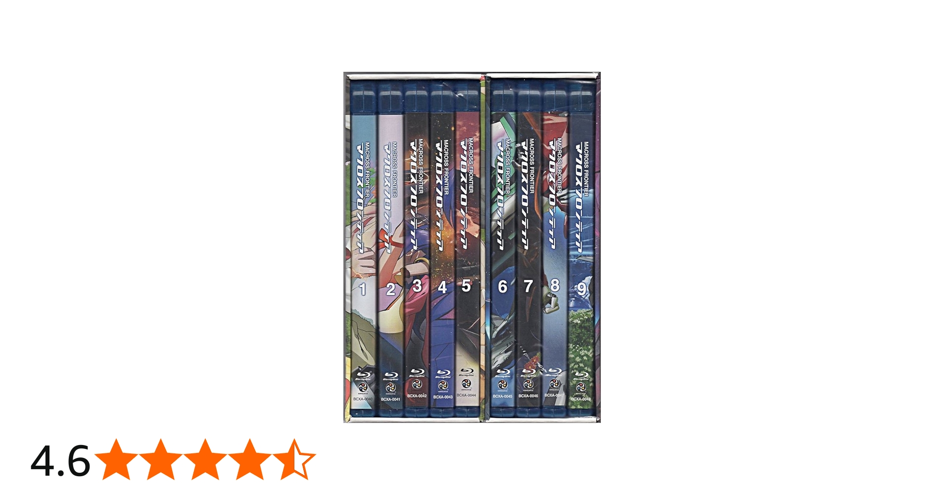 Amazon.co.jp: マクロスF 全9巻セット [マーケットプレイス Blu-ray