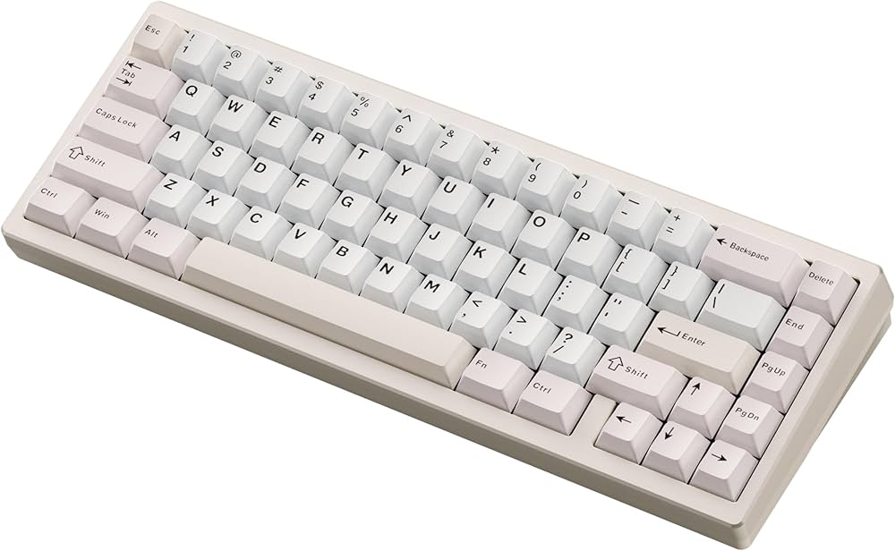 Amazon | WOBKEY ZEN 65 RT/TTC KOM POMスイッチ搭載 FR4プレート 0.01