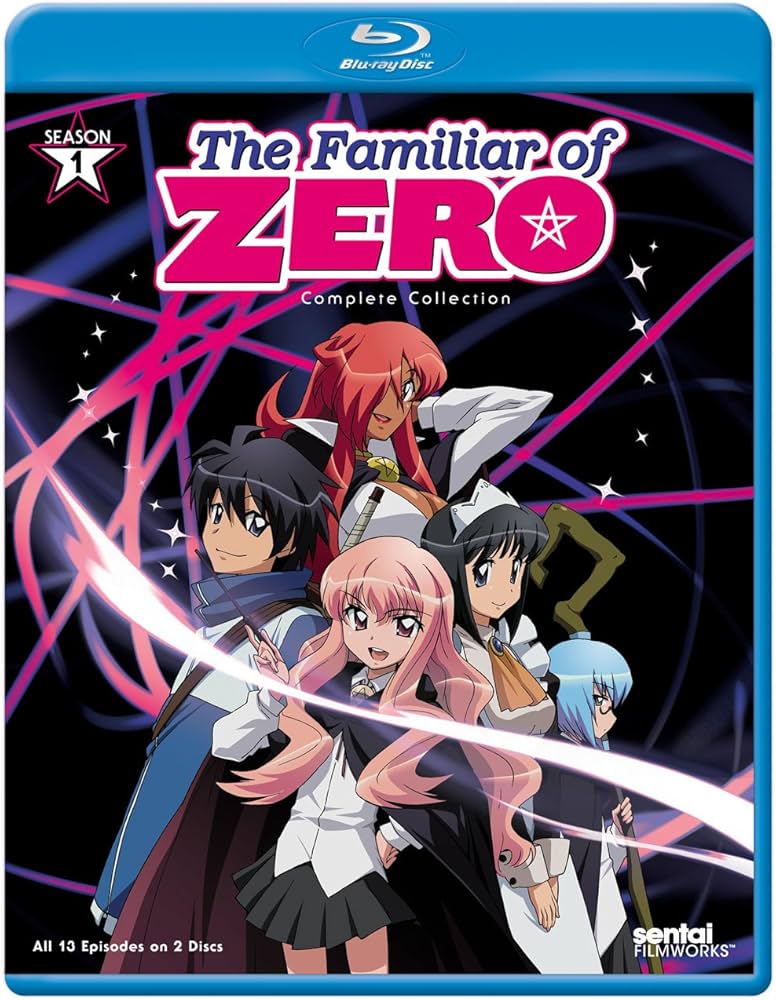 ゼロの使い魔 1〜4期 全25巻 レンタル落ちDVD ゼロの使い魔 1〜4期 全