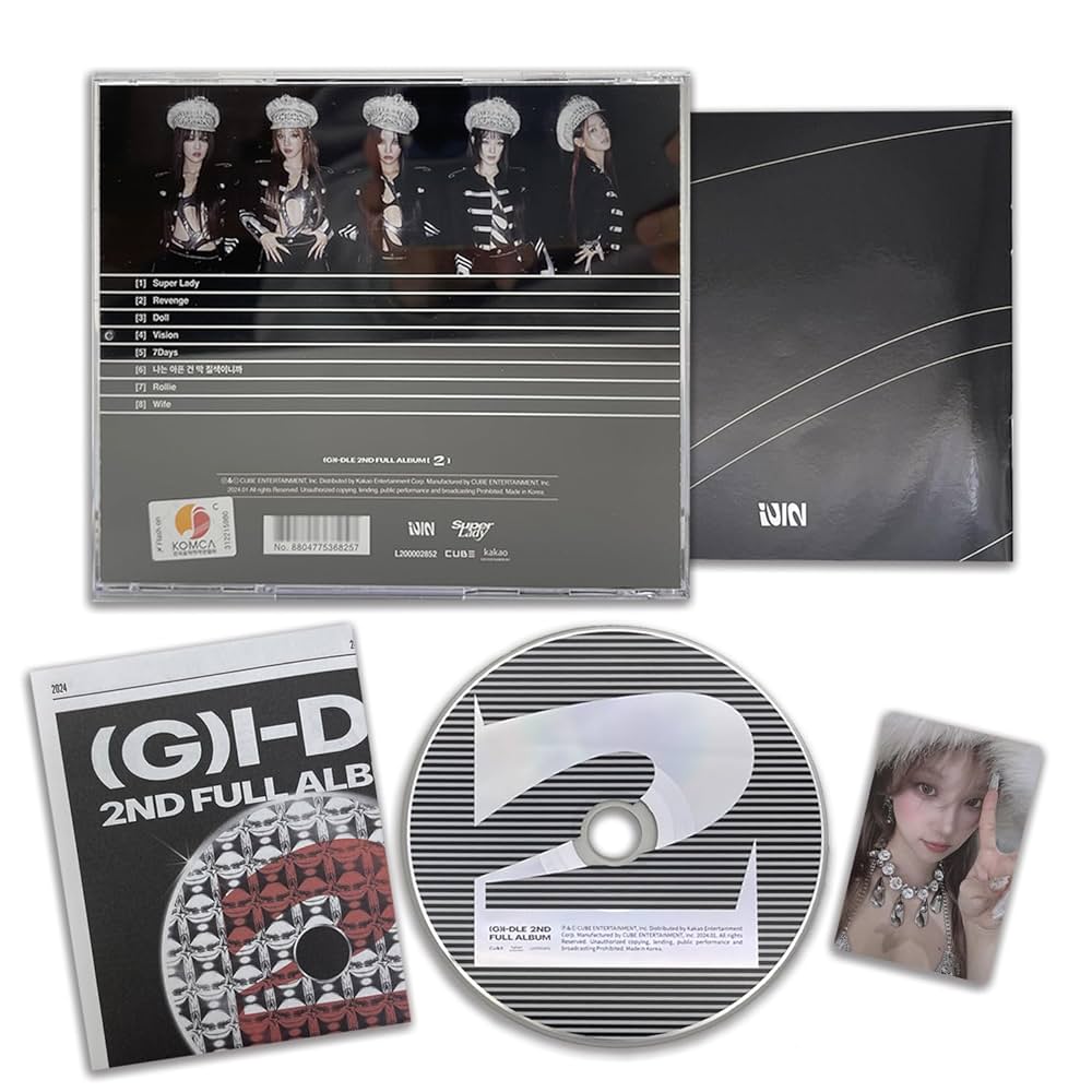 G)I-DLE - (G)I-DLE - 2nd Full Album [2] (Jewel Case Ver. - Random