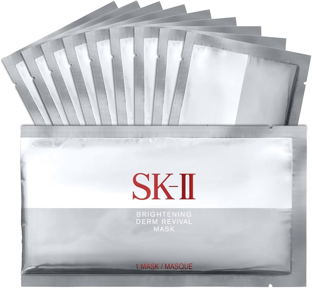 Amazon.com: SK-II Brightening Face Mask - Derm Revival Sheet Mask
