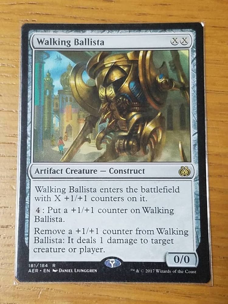 Amazon.co.jp: MTG 『歩行バリスタ』英語版 1枚 : おもちゃ