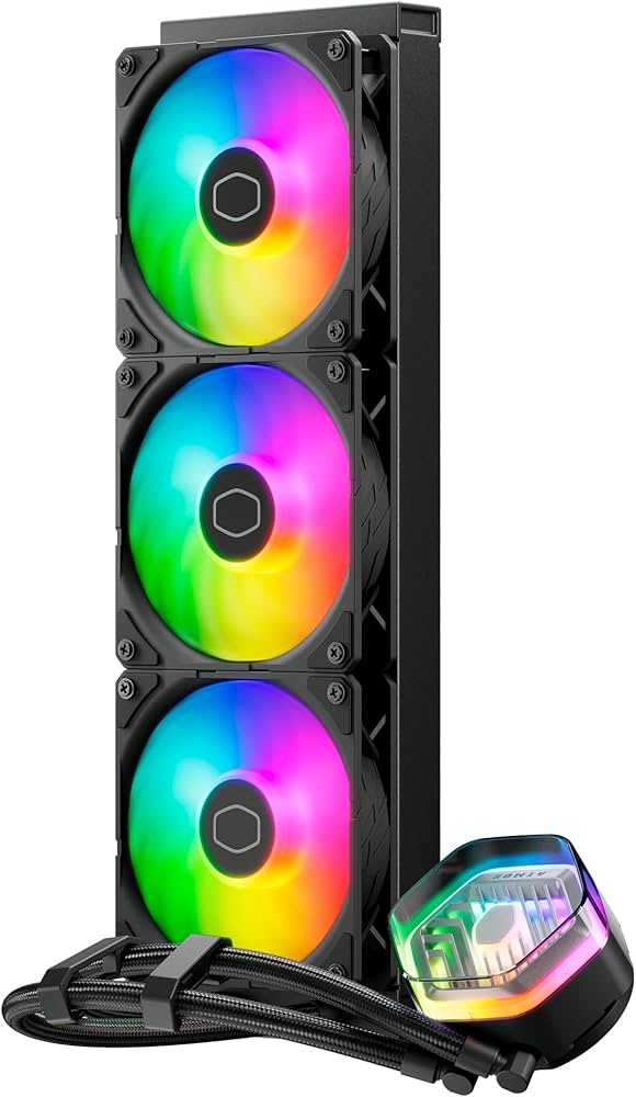 Amazon | Cooler Master MasterLiquid 360 Atmos デュアルチャンバー