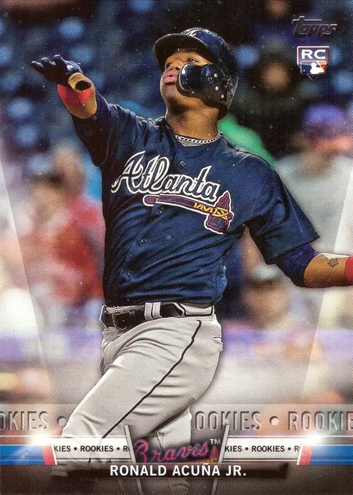 Amazon.com: 2018 Topps Update Salute Baseball #S-21 Ronald Acuna