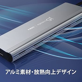 Amazon.co.jp: j5create USB-C ハブ 5in1 ドッキングステーション USB4