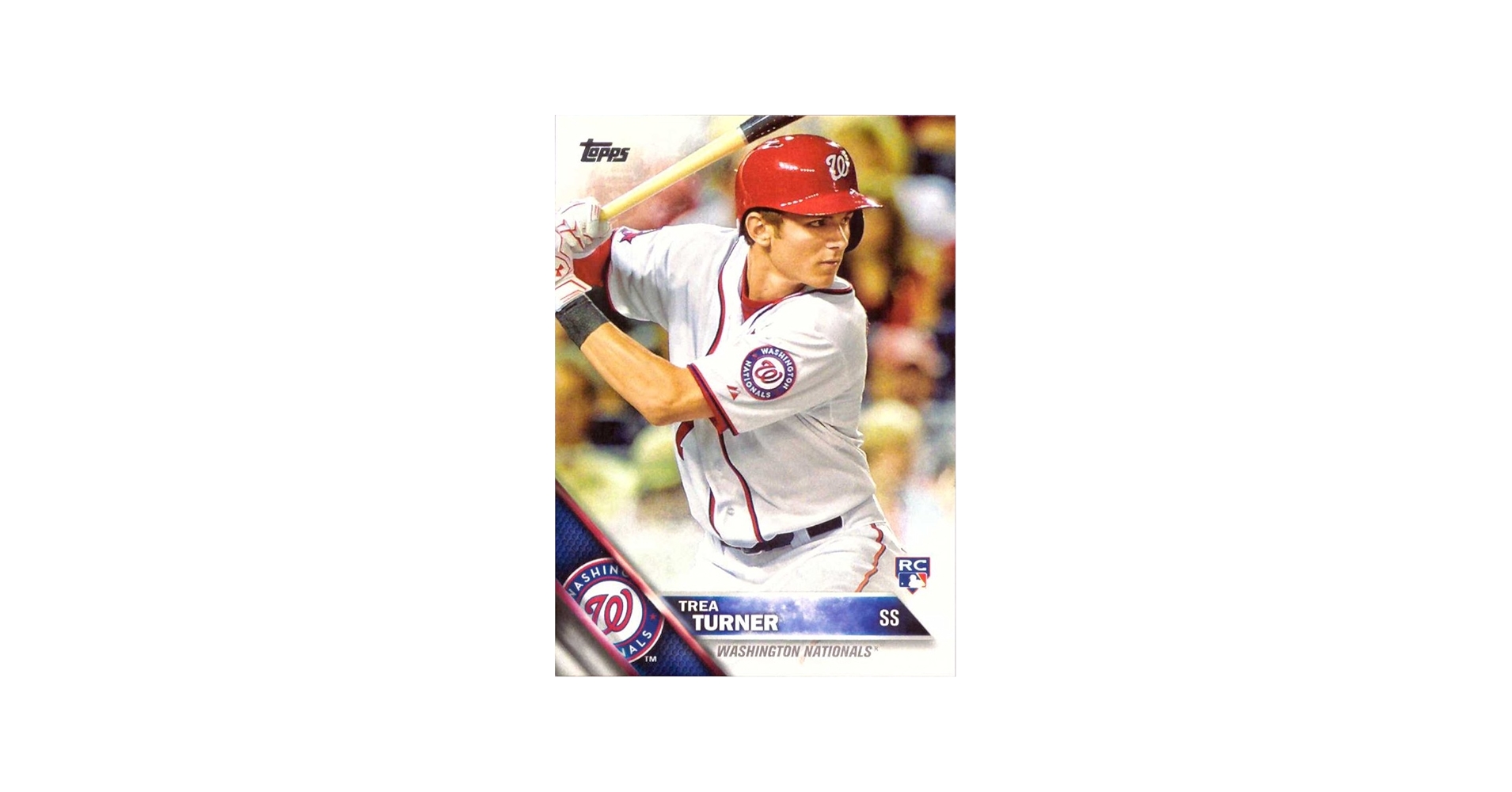 Amazon.com: 2016 Topps Baseball #103 Trea Turner Rookie Card