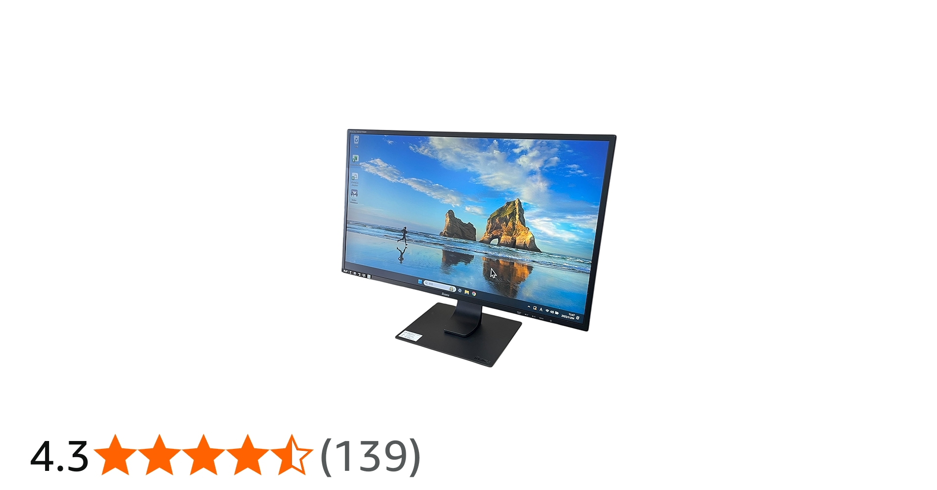 Amazon.co.jp: iiyama モニター ディスプレイ 31.5インチ WQHD IPS方式