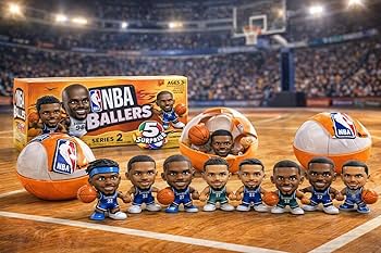 Amazon.co.jp: ZURU 5 サプライズ NBA Ballers シリーズ 2 公式 NBA