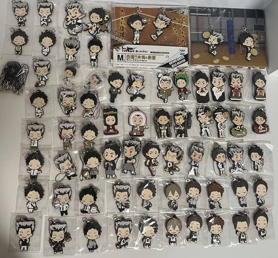 Amazon.co.jp: ハイキュー ラバーストラップ ラバーマスコット 梟谷 木