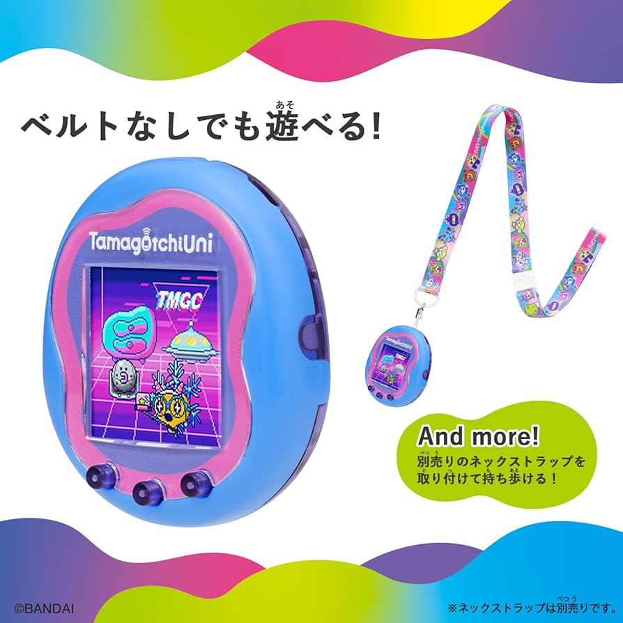 Amazon | バンダイ(BANDAI) Tamagotchi Uni Blue 対象年齢 6才以上