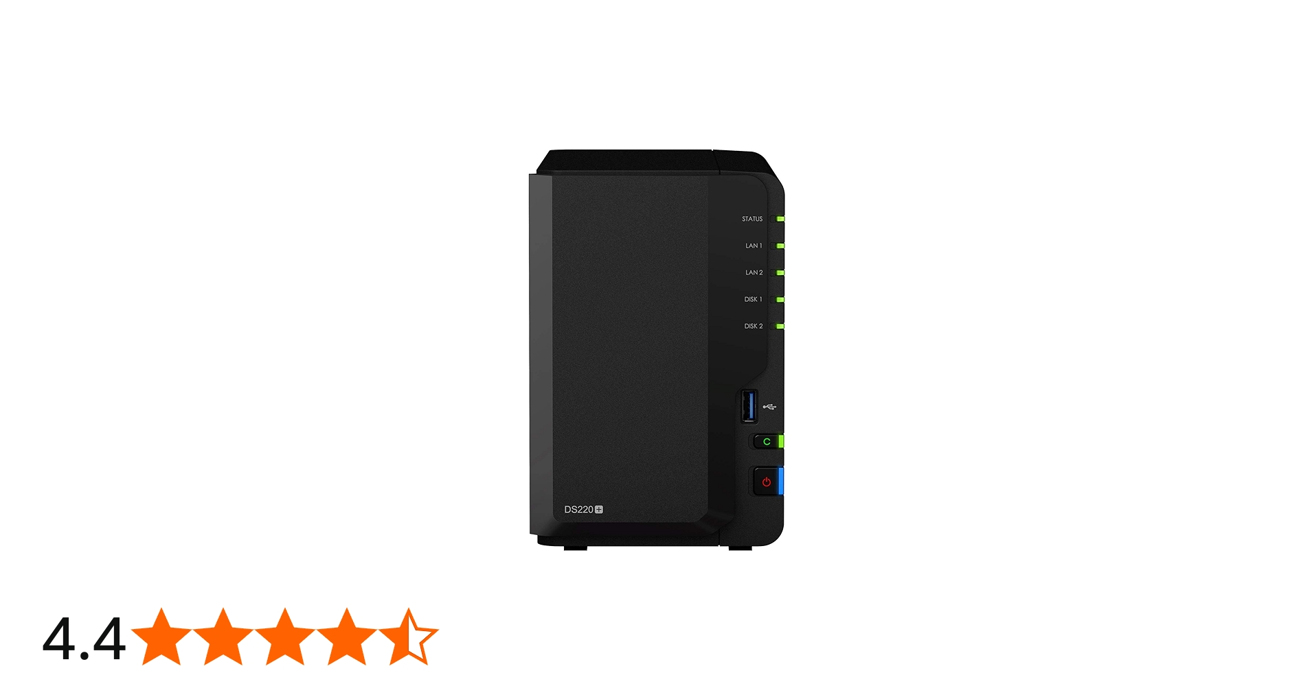Amazon | Synology NASキット 2ベイ DS220+ デュアルコアCPU 2GBメモリ