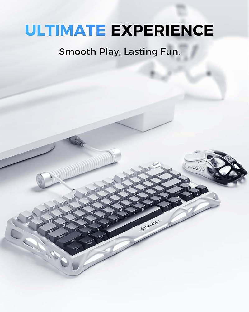 Amazon.com: GravaStar Mercury K1 75% Wireless Mechanical Gaming