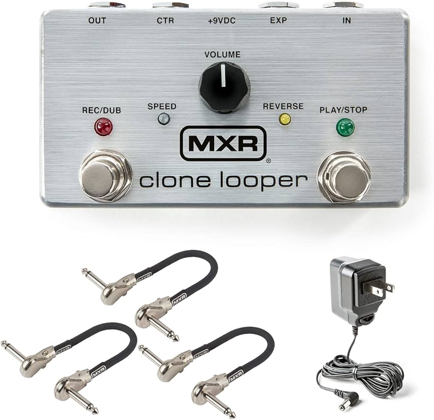 Amazon.com: MXR M303 Clone Looper Pedal Bundle with 3 MXR Patch