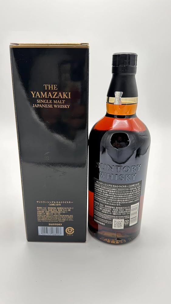 Amazon.co.jp: シングルモルト 山崎 18年 whiskyウイスキー 43% 700ml