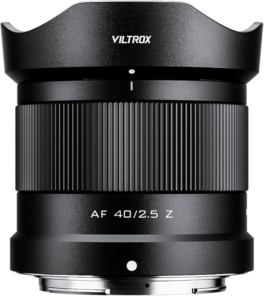 Amazon.com : VILTROX 40mm F2.5 Z Mount Lens, AF 40mm f/2.5 Z Full