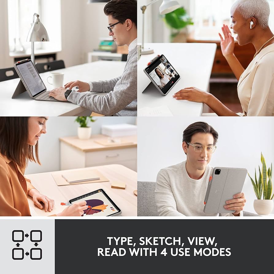 Amazon.com: Logitech Combo Touch iPad Pro 11-inch (1st, 2nd, 3rd