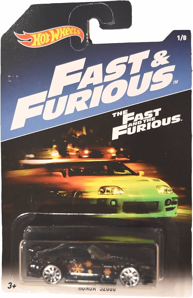 Amazon.com: Hot Wheels Honda S2000, Fast & Furious 1/8 : Toys & Games
