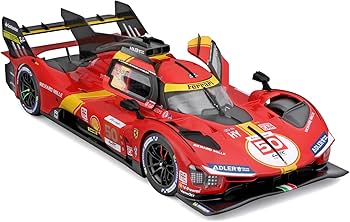 Amazon.com: Bburago - Ferrari Deluxe - 499P LMH 2023#51 Victory at